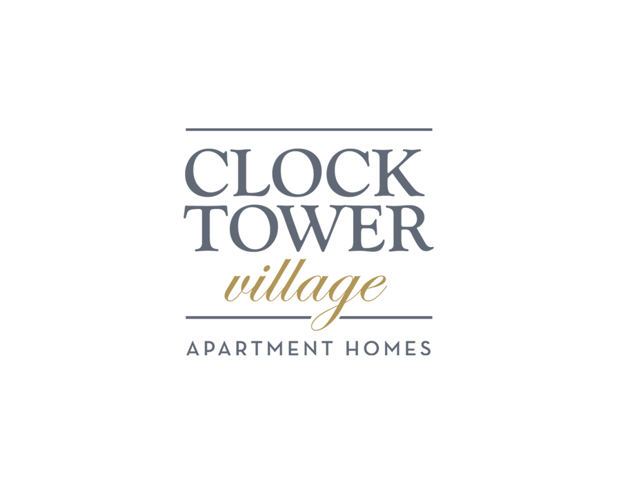 Clock Tower Village logo.